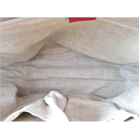 Gucci Red and Tan Signature Tote - Picture 8 of 15